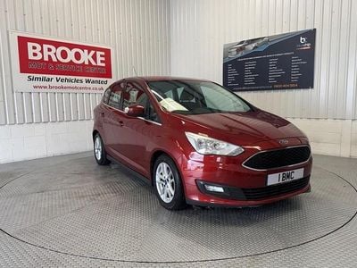 Begagnad Ford C-MAX Zetec 120 HK (88 kW) 2016 Röd Minibuss