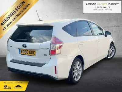 Used Toyota Prius+ 2017 White MPV