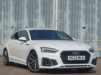 Used Audi A5 S-Line 163 HP (119 kW) 2022 White Coupe