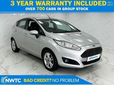 Used Ford Fiesta Zetec 100 HP (73 kW) 2017 Silver Hatchback