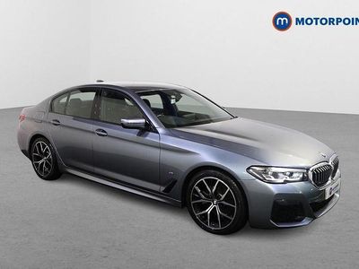 Blue Used 2021 BMW 520 M Sport Sedan | £24,549 (Good price)