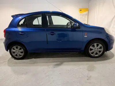 Used Nissan Micra S 98 HP (72 kW) 2012 Blue Hatchback