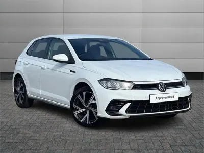 Used VW Polo R-line 95 HP (69 kW) 2024 White Hatchback