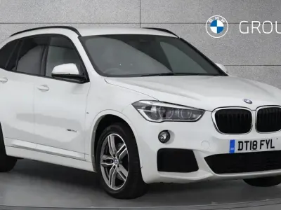 Used BMW X1 M Sport 190 HP (139 kW) 2018 White SUV