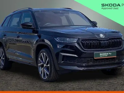 Used Skoda Kodiaq SportLine 110 HP (80 kW) 2022 Black magic pearl effect SUV