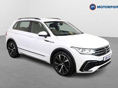 Used VW Tiguan R-line 150 HP (110 kW) 2022 White SUV