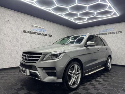 Silver Used 2015 Mercedes ML350 AMG line SUV | £13,299 (Fair price)