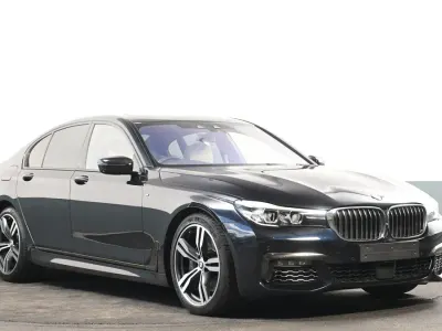 Used BMW 750 M Sport 444 HP (326 kW) 2018 Black Sedan