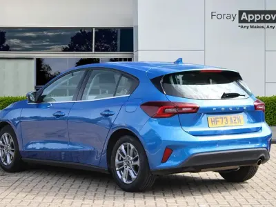 Used Ford Focus Titanium 2023 Blue Hatchback
