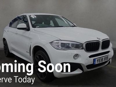 Used BMW X6 M Sport 2018 White SUV