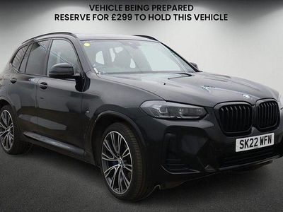 Used BMW X3 M Sport 190 HP (139 kW) 2022 Sapphire black SUV