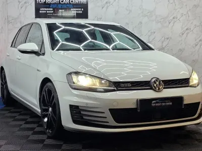 Used VW Golf VII GTD 184 HP (135 kW) 2016 White Hatchback