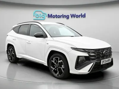 Begagnad Hyundai Tucson N Line 215 HK (158 kW) 2024 Vit SUV