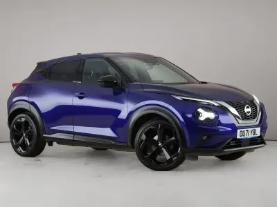 Used Nissan Juke Tekna 2021 Blue SUV