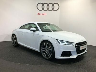 Used Audi TT S-Line 180 HP (132 kW) 2018 Glacier white, metallic Coupe
