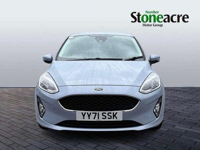 Used Ford Fiesta Titanium 123 HP (90 kW) 2021 Blue Hatchback