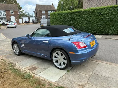 Used Chrysler Crossfire 215 HP (158 kW) 2005 Blue Cabriolet