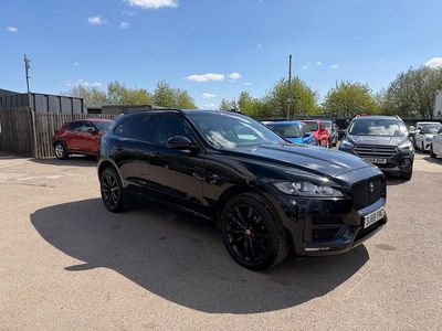 Begagnad Jaguar F-Pace R-Sport 2018 Svart SUV