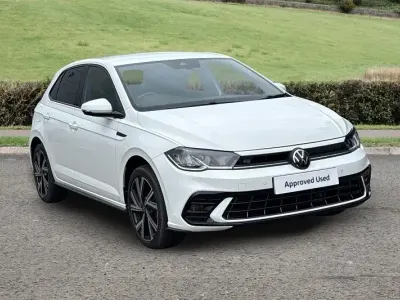 Używany VW Polo R-line 95 KM (69 kW) 2024 Biały Hatchback