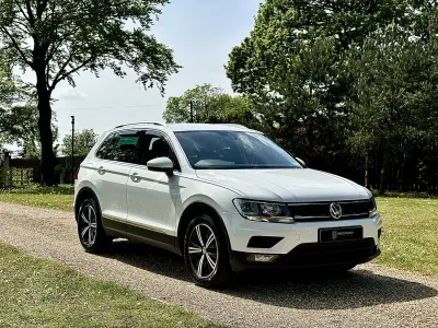 Used VW Tiguan SE 125 HP (91 kW) 2018 White SUV