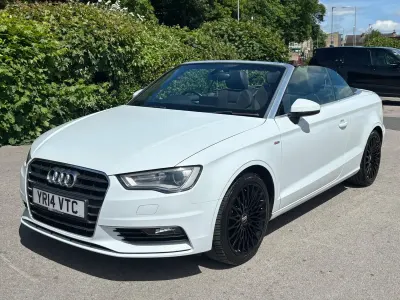 Used Audi A3 Cabriolet Sport 150 HP (110 kW) 2014 White Cabriolet