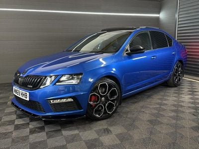 Used Skoda Octavia vRS 2019 Blue Estate