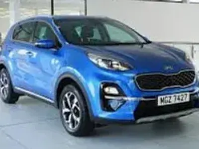 Used Kia Sportage 177 HP (130 kW) 2019 Blue SUV