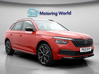 Used Skoda Kamiq Monte Carlo 109 HP (80 kW) 2021 Red SUV