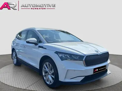 Used Skoda Enyaq iV ecoSuite 150 kW (204 HP) 2022 White SUV
