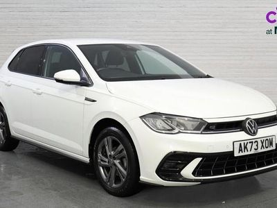 White Used 2023 VW Polo R-line Hatchback | £16,691 (Fair price)
