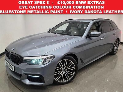 Blue Used 2018 BMW 520 M Sport Estate | £16,990 (A bit pricey)