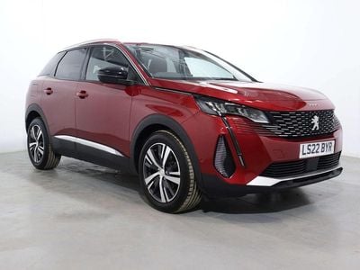 Red Used 2022 Peugeot 3008 Allure Premium Hatchback | £14,300 (Good price)