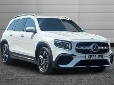 Used Mercedes GLB200 AMG Line Premium 161 HP (118 kW) 2023 White SUV