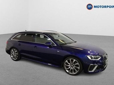 Used Audi A4 S-Line 190 HP (139 kW) 2023 Blue Estate