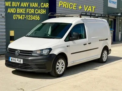 Used VW Caddy Maxi Startline 102 HP (75 kW) 2016 White MPV