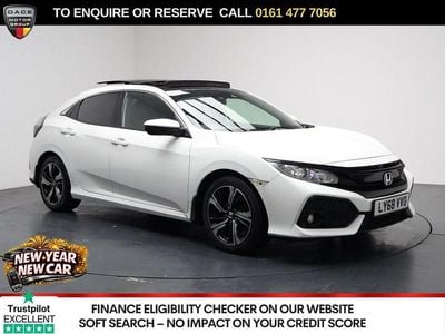 White Used 2019 Honda Civic EX Hatchback | £13,480 (Fair price)