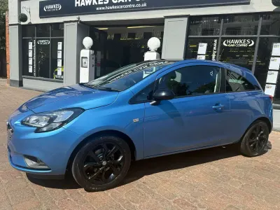 Used Vauxhall Corsa 75 HP (55 kW) 2019 Blue Hatchback