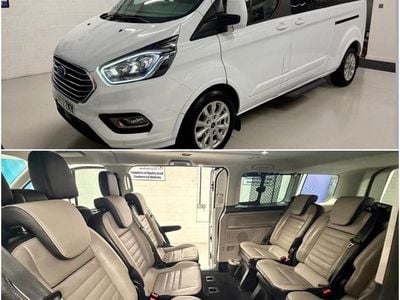 White Used 2022 Ford Tourneo Custom Titanium Van | £19,999 (Super price)