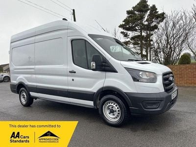 Used Ford Transit 130 HP (95 kW) 2022 White Van