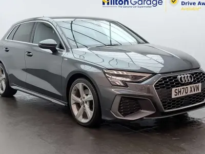 Used Audi A3 S-Line 110 HP (80 kW) 2020 Sedan