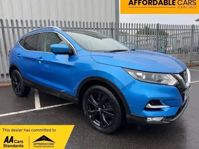 Used Nissan Qashqai N-Connecta 113 HP (83 kW) 2018 Blue SUV