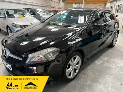 Used Mercedes A200 Executive 136 HP (100 kW) 2016 Black Hatchback
