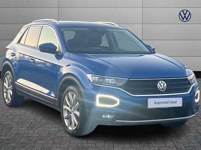 Blue Used 2019 VW T-Roc SEL SUV | £15,890 (Good price)