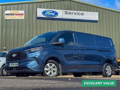 Used Ford Transit Custom Limited 136 HP (100 kW) 2024 Blue Van