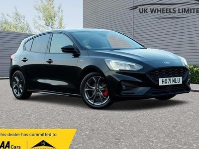 Black Used 2022 Ford Focus ST-Line Hatchback | £12,790 (Fair price)