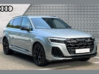 Silver New 2025 Audi Q7 Black Edition SUV | £58,270 (Fair price)