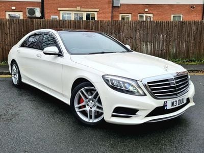 White Used 2015 Mercedes S350L AMG line Sedan | £16,495 (Good price)