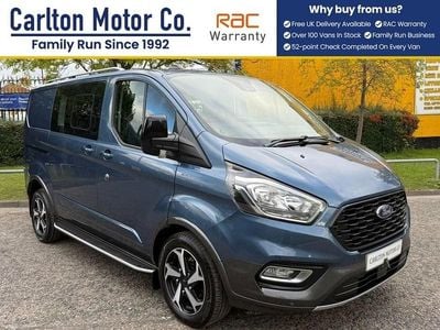 Blue Used 2021 Ford Transit Custom Active Van | £15,950 (A bit pricey)