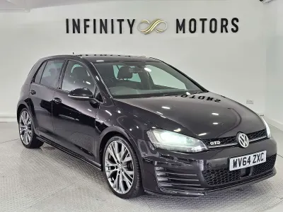 Used VW Golf VII GTD 2014 Black Hatchback