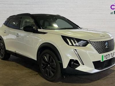 Used Peugeot e-2008 Premium 100 kW (136 HP) 2021 White SUV